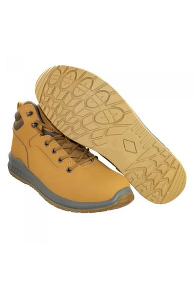 art.mas Work Boots, SB, FO, SRC, Nubuck Leather, Steel Toe Cap, Size 40