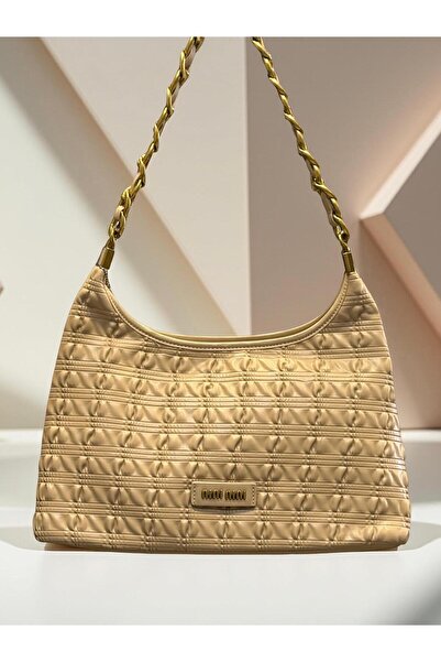 Guja 25YG685 Kadın El Çantası Bej