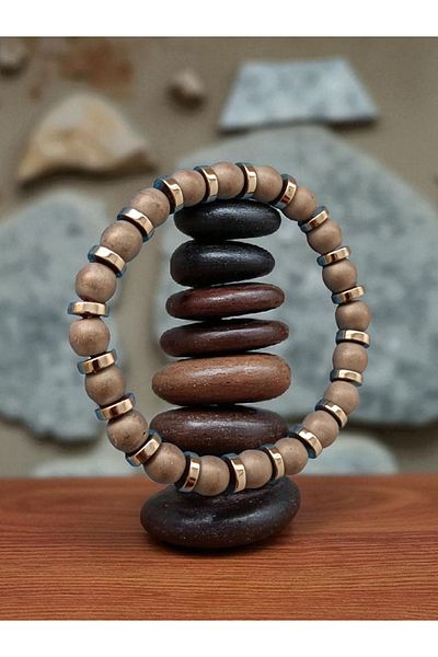 ms denis "Mind, Body and Soul: Perfect Harmony with Hematite Bracelet"