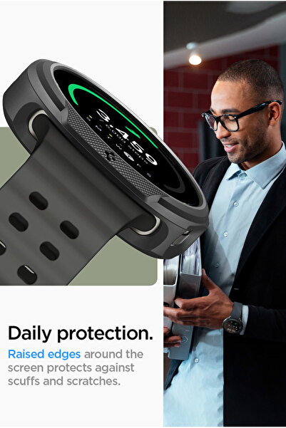 Spigen Liquid Air for Samsung Galaxy Watch 8 Classic 46mm Case (2025) - Matte Black