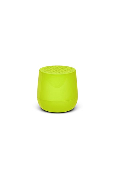 Lexon MINO+ Bluetooth Speaker USB and wireless charging Portable Speaker ABS Glossy Yellow Fluo
