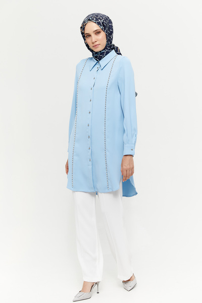 Setrms Sıra İnci Taşlı Tunik