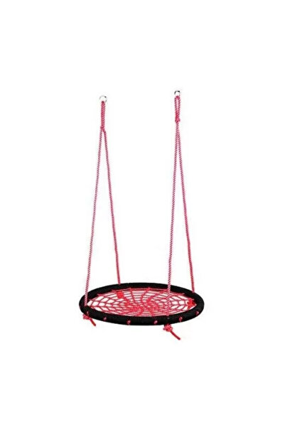 Strend Pro Κρεμαστή κούνια, φωλιά πελαργού, κόκκινη, μέγιστο 70 κιλά, 95 εκ., Leq Arachne