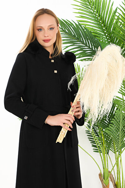 ESİN GİYİM Kaşe Kaban - Elegan ve Fonksiyonel Tasarım