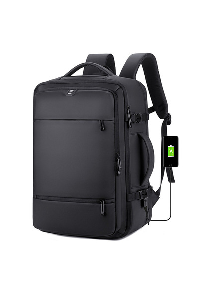 OEM Rucsac de călătorie, nailon, USB, negru