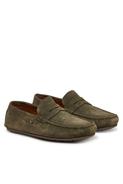Tommy Hilfiger Men's Moccasins FM0FM04998 Green