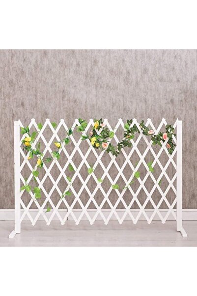 genric FFD Wooden Fence, Portable Expandable Wooden Garden Fence For Indoor a...