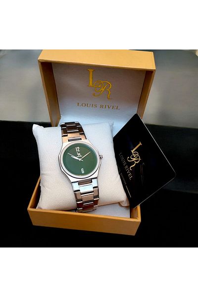 LOUIS RIVEL Stylish modern men's stainless steel watch