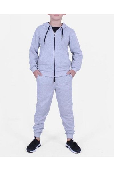 FUNSTYLE 2-Piece Unprinted Children's Plain Tracksuit Set