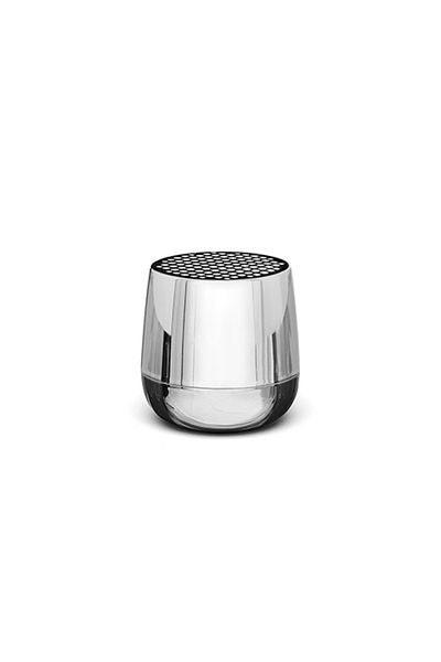 Lexon MINO+ Bluetooth Speaker USB and wireless charging Portable Speaker ABS Metallic Chrome