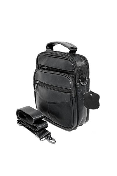 OEM Geantă de mână și geantă de umăr din piele naturală, Edward, 17 cm x 20 c...