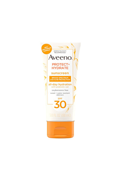 AVEENO لوشن بروتيكت آند هيدريت للوجة بعامل حماية SPF30 من الشمس 88مل
