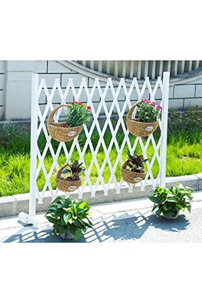 genric سياج خشبي FFD، سياج خشبي قائم بذاته للحديقة، محمول، مقاس 120 سم، عبوة ...