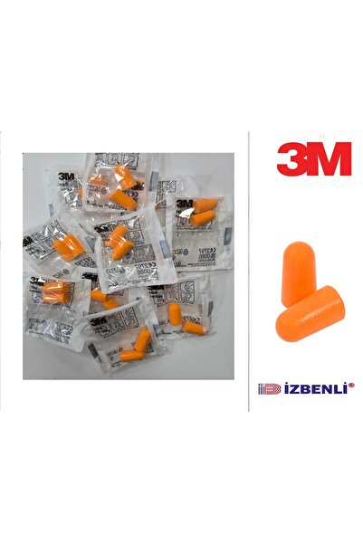 3M Orjinal 1100 Çift Çift Paketli Kulak Tıkacı 50 (Çift)