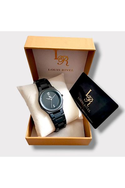 LOUIS RIVEL Stylish modern men's stainless steel watch