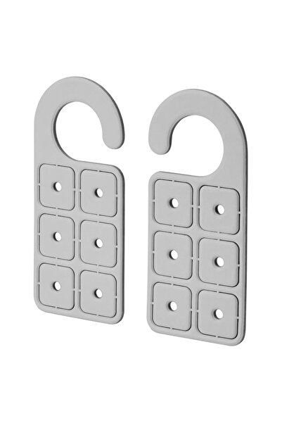 Generic علاقة ملابس معطرة من ايكيا، 17 سم، لون الأخشاب الاسكندنافية/أبيض