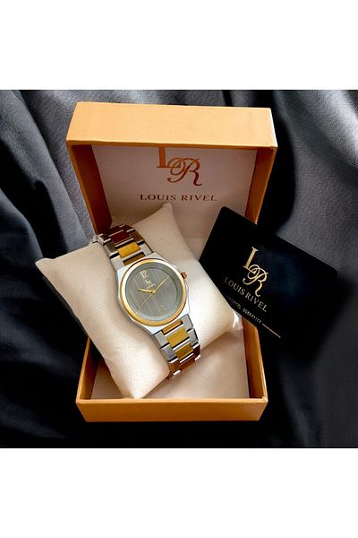 LOUIS RIVEL Stylish modern men's stainless steel watch