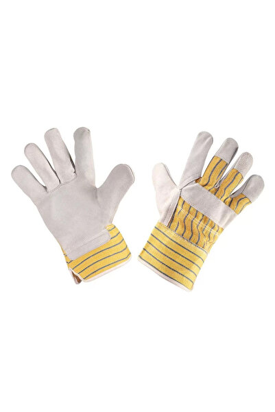 NEO Rukavice, hovězí kůže, šedé, velikost XXL