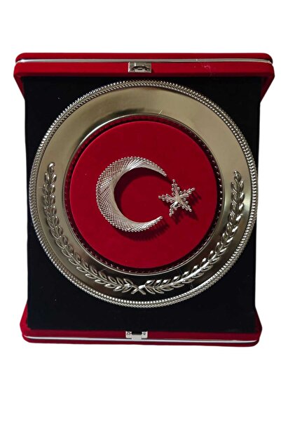 ÅLÅ OTANTİK HEDİYELİK Türk Bayrağı Filoğrafi Plaket Lüks Kutulu