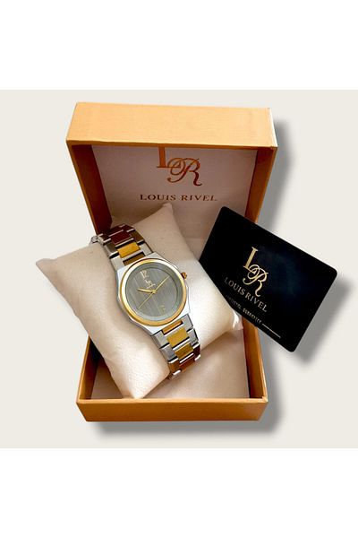 LOUIS RIVEL Stylish modern men's stainless steel watch