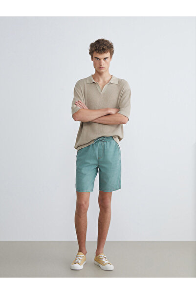 LC Waikiki Ανδρικό τζιν σορτς άνετου καλύμματος