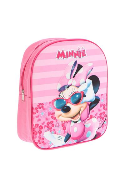 Minnie Mouse 3D children's backpack, 30x26x10 cm, adjustable straps, multicolor, Minnie Mouse