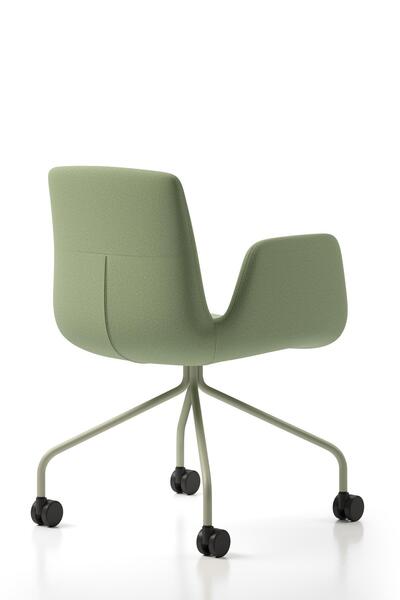 Bürotime Poly Çalışma Koltuğu, Boyalı Ayak & Kekik