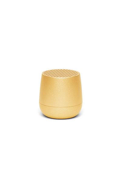 Lexon MINO+ Bluetooth Speaker USB and wireless charging Portable Speaker ABS Light Yellow