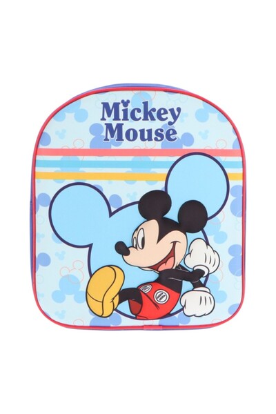 Mickey Mouse 3D children's backpack, 30x26x10 cm, adjustable straps, multicolor, Mickey Mouse