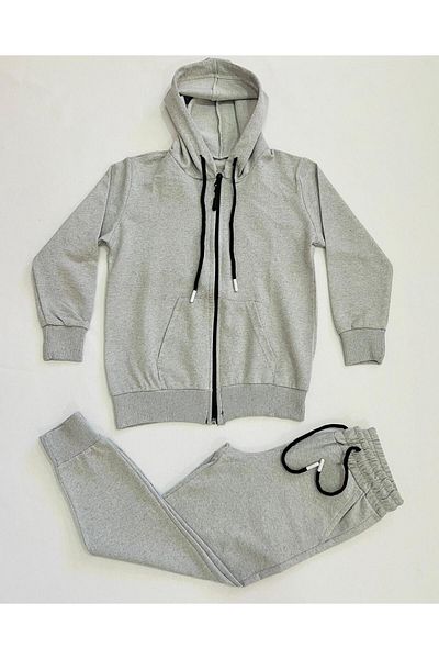 FUNSTYLE Girl's 2-Piece Unprinted Tracksuit Set