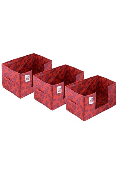 Generic خزانة ملابس كبيرة الحجم موفرة للمساحة من فن هومز، زهرة معدنية، 3 قطع،...