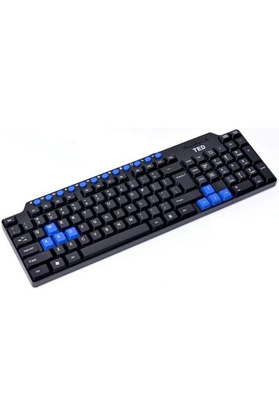 SOHO 1.2m wired keyboard for PC or laptop and 16 multimedia buttons