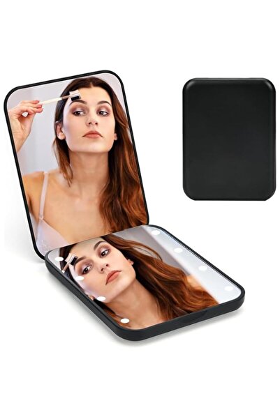 Generic Joyzzz Compact Mirror, Folding Mini Mirror with Light, Pocket Sized T...