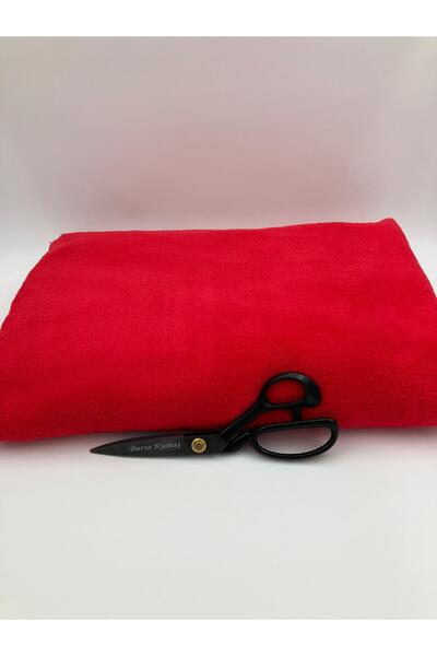 Bursa Kumaş Red Plush Welsoft Fabric – Elegance and Comfort Together