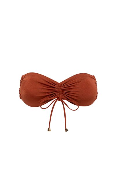 Bonesta Women's Orange Strapless Bikini Bikini 042.0097-024