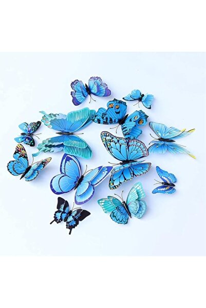 Generic Brand ELECDON 3D Butterfly Wall Decals, Removable Butterfly Decor Sim...