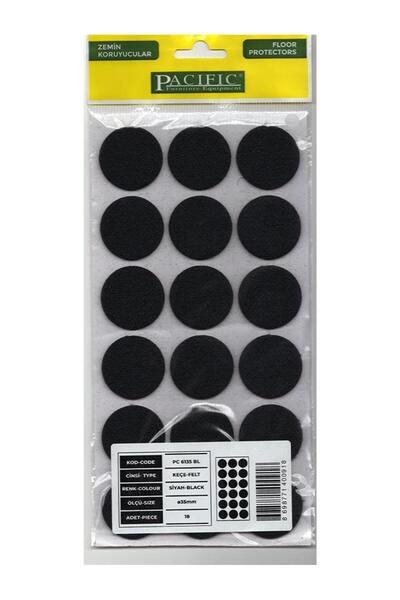 HAMADEX Yapışkanlı Keçe Mobilya Zemin Koruyucu Ses Önleyici Keçe- 35mm (4 Ren...