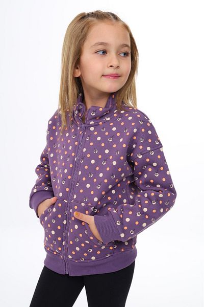 Toontoy Girl's Printed Cardigan