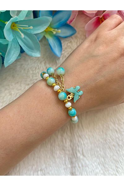 Beykan handmade Viva Beads Elastic Bracelet