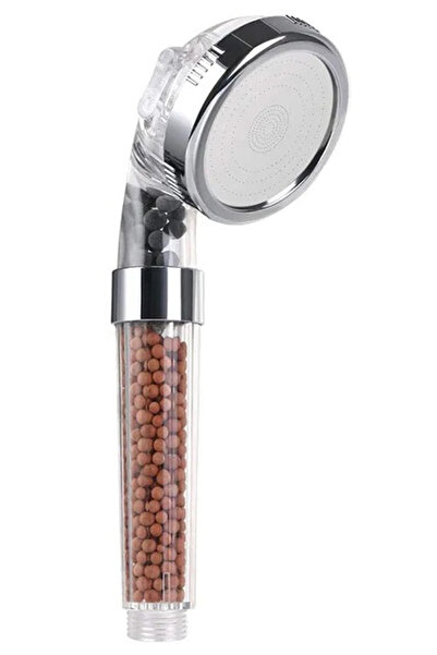 VSA Boncuklu 3 Fonksiyonlu İyon Banyo Dş Başlığı Ergonomik Etkili Banyo Telefon