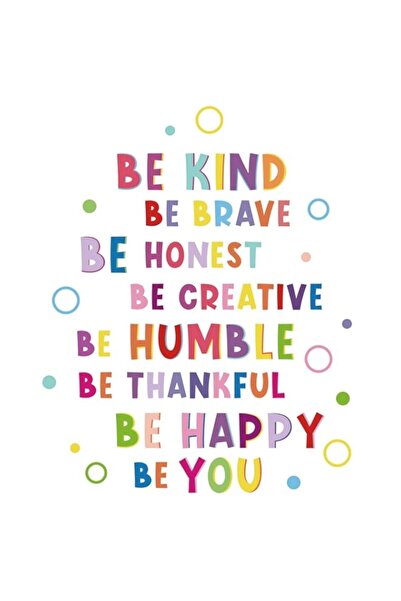Generic Brand Mudder Colorful Inspirational Wall Decal