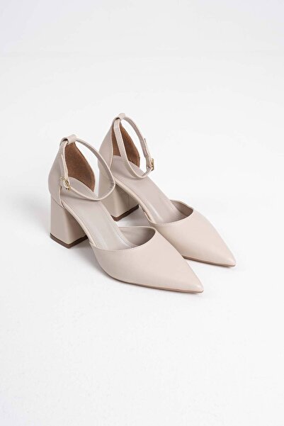 Loyano Bella Doren bej skin women's high heeled shoes