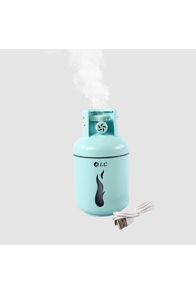Biki Fawahah & Air Humidifier with Night Light – 300ml, Quiet USB Cool Mist Diffuser