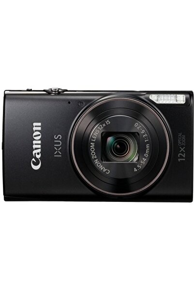 Canon IXUS 285 (IXY 650) Dijital Kompakt Fotograf Makinası - Siyah