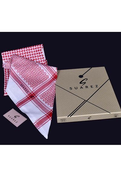 SUAREZ Suarez Al Fateh Shemagh - Classic elegance with a modern touch