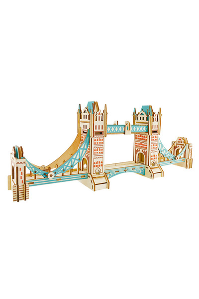 SDX Market 3D puzzle, wood, 105 pieces, Tower Bridge