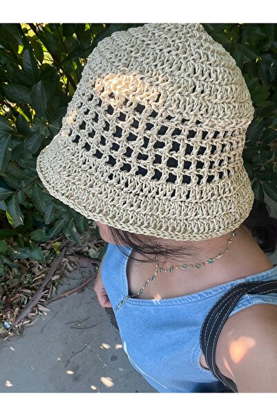 Neshe El Örmesi Kağıt İp Şapka