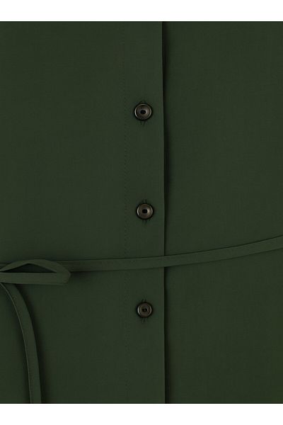 ALİA Modal Fabric Dress & Tunic Plus Size Double Set - Khaki -