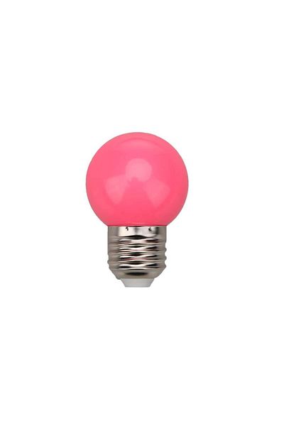 SOHO Set 5 LED bulbs E27, 2W, for string lights, Pink