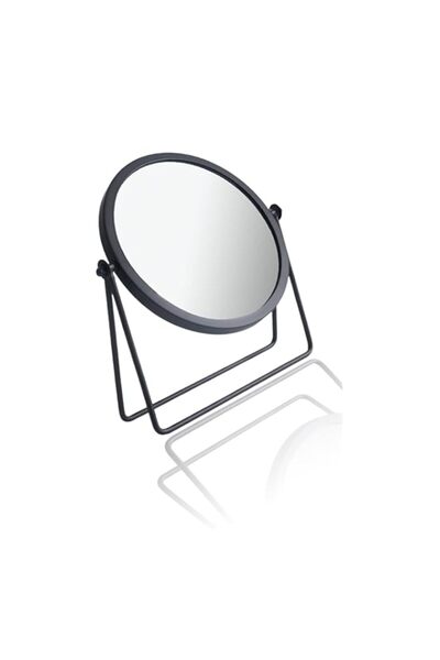 Generic مرآة مكياج سويت سيفين معدنية عتيقة - مرآة زينة مستديرة أحادية الجانب ...